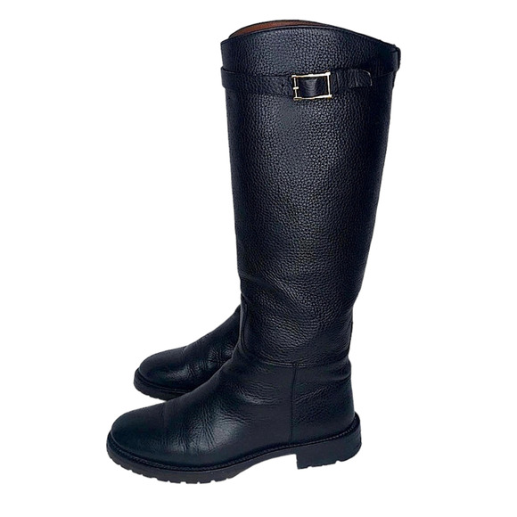 VALENTINO GENUINE LEATHER BOOTS SHOES MADE IN ITALY WO'S EU 35.5 - Picture 4 of 14